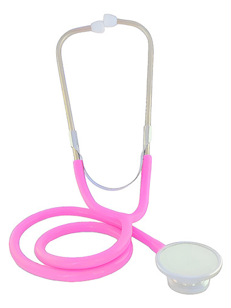 Fonendoscopio Doble Campana Rosado 3