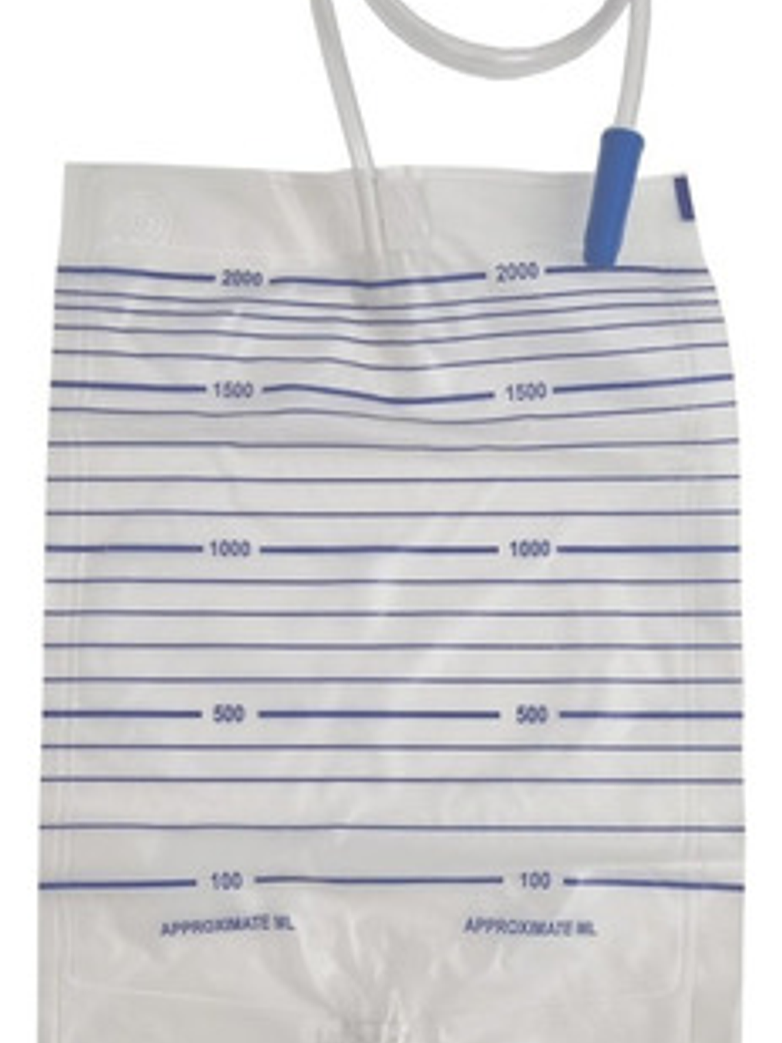 10 Bolsas Recolector De Orina Estéril Válvula Antireflujo 2l 4