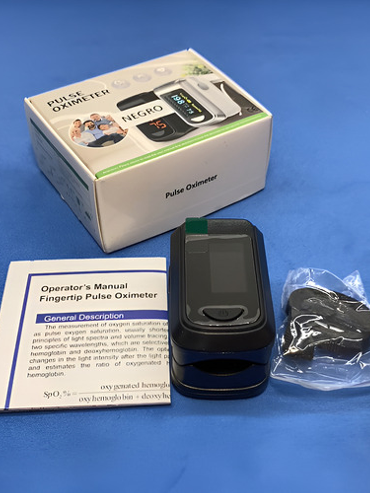 Oximetro Healthtree Negro Adulto 5