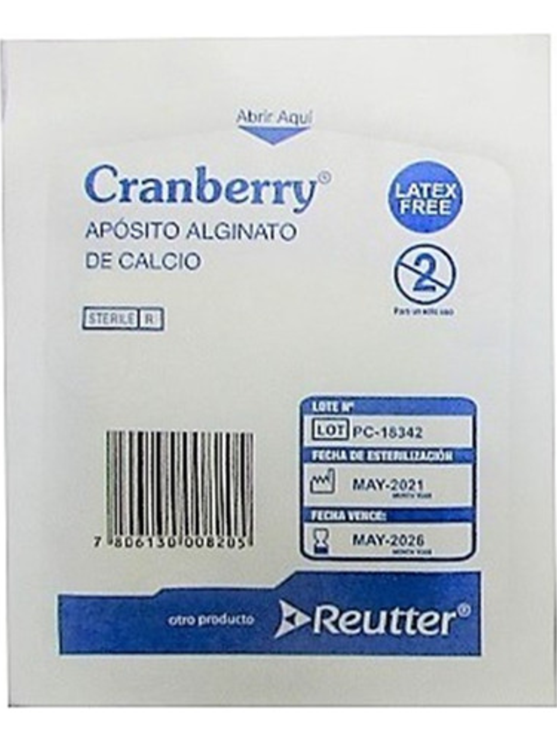 Apósito Alginato De Calcio 5x5 Cm Caja 20 Unidades 3