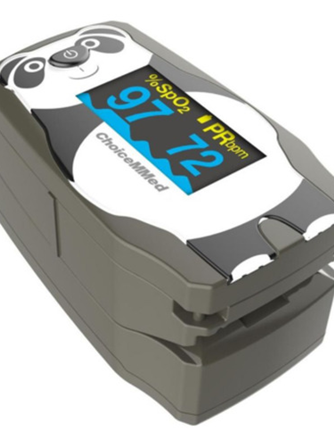 Oxímetro De Dedo Choicemmed Md300c55 Oled Niños Lectura Multidireccional Negro/blanco 8