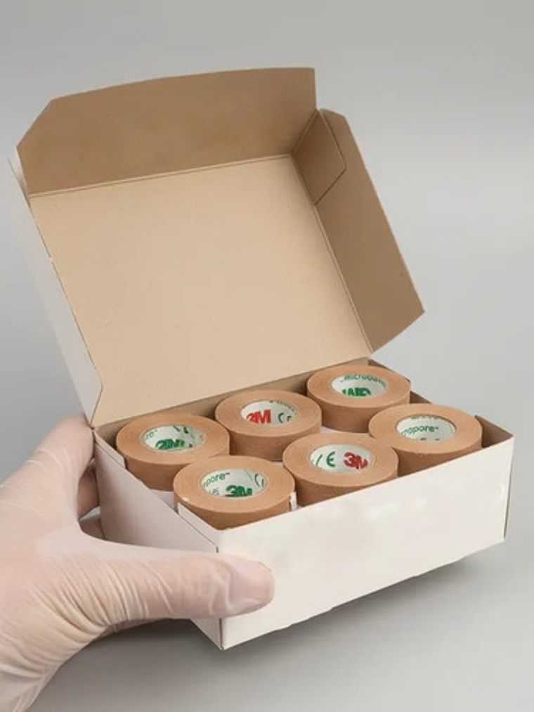 Micropore 3m Piel 1,25cm X 9,1m - 1533-0 Beige X 24 Unid 3