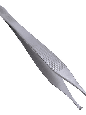 Pinza Adson Anatómica 12,5cm Acero Con Dientes