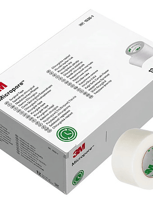 Micropore 3m 2,5cm X 9,1m Color Blanco 1530-1   1u.