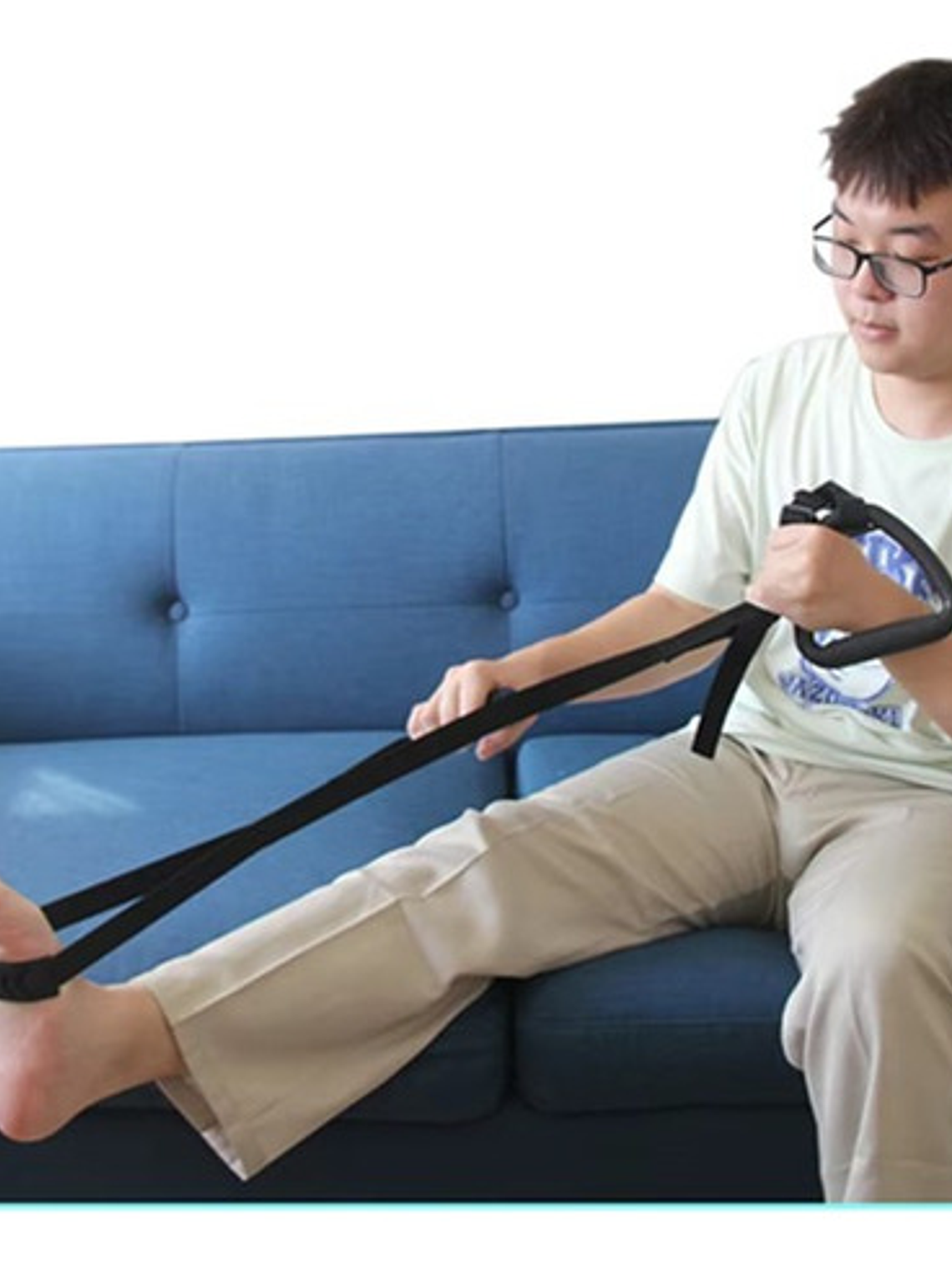 Arnés Elevadora De Pierna. 1 Asa Piernas Débil/ Hemiplejia 5