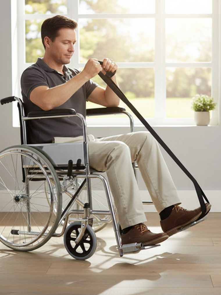 Arnés Elevadora De Pierna. 1 Asa Piernas Débil/ Hemiplejia 6