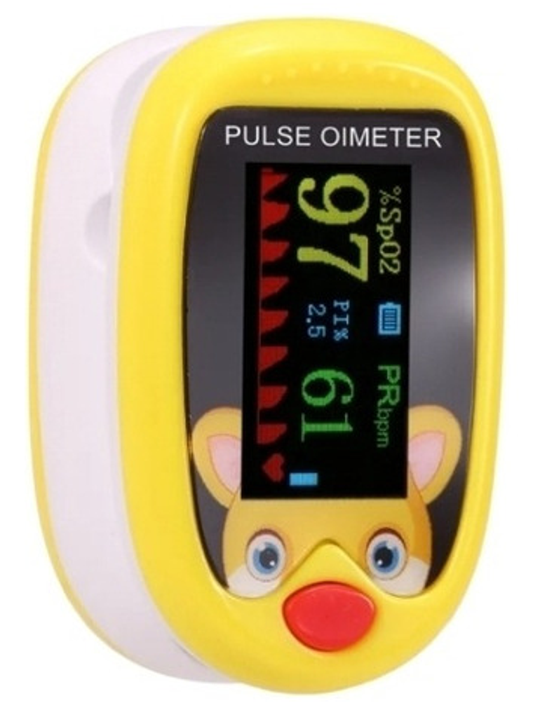 Oxímetro Pulso Saturómetro Pediátrico Saturador Oxigeno Bebé 1