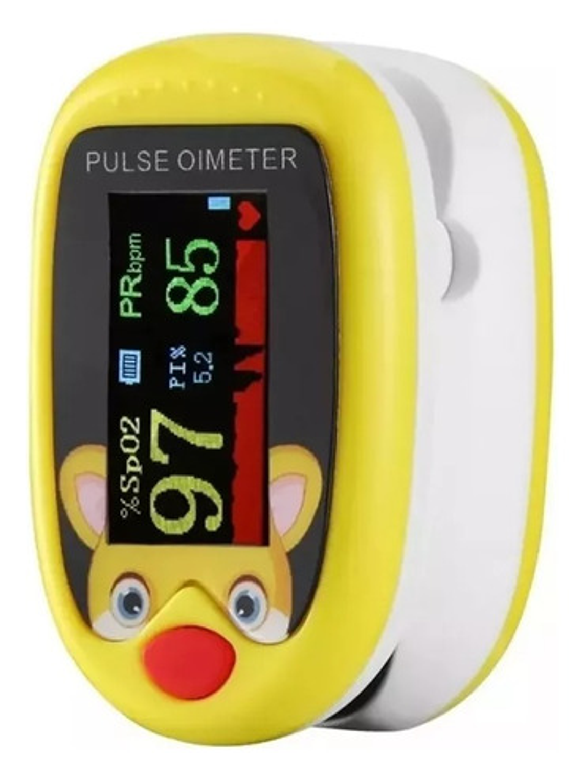 Oxímetro Pulso Saturómetro Pediátrico Saturador Oxigeno Bebé 7