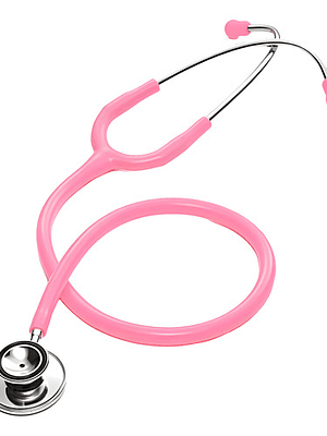 Fonendoscopio Doble Campana Rosado Estetoscopio