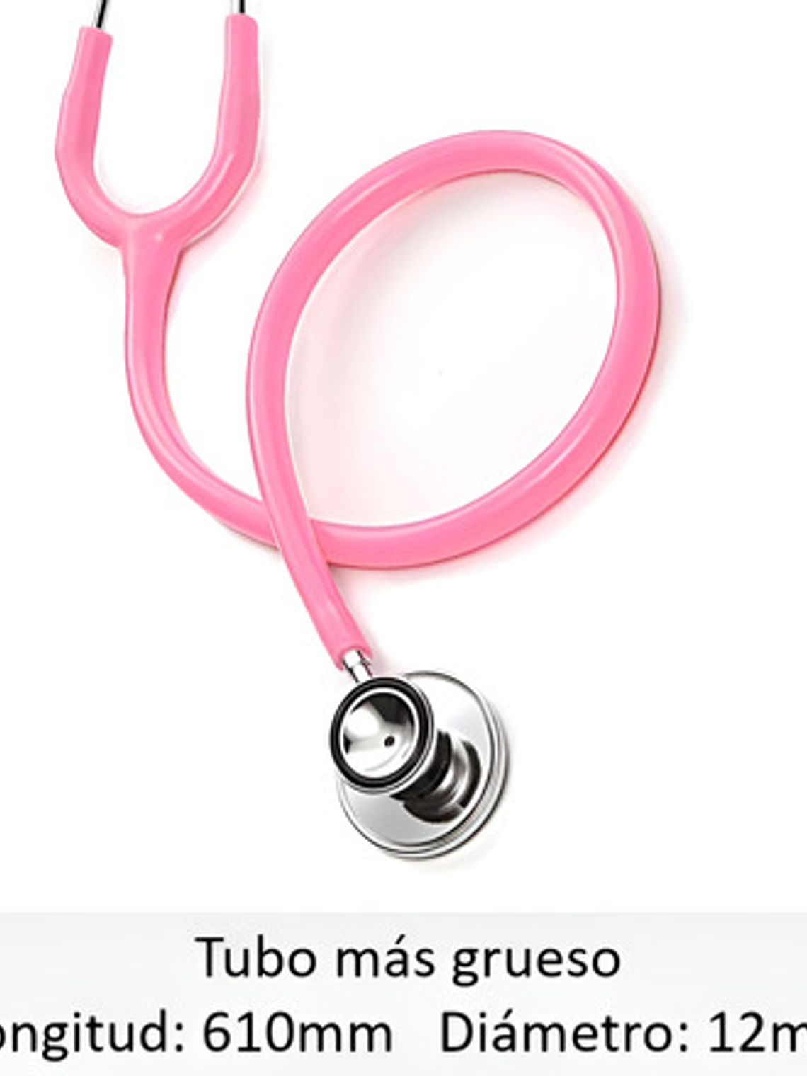 Fonendoscopio Doble Campana Rosado Estetoscopio 3