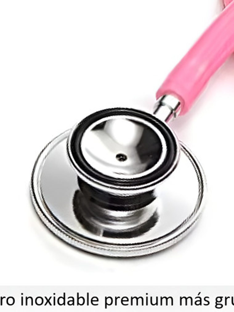 Fonendoscopio Doble Campana Rosado Estetoscopio 4