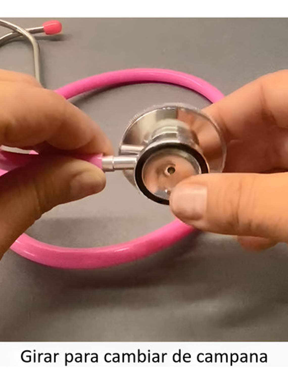 Fonendoscopio Doble Campana Rosado Estetoscopio 5