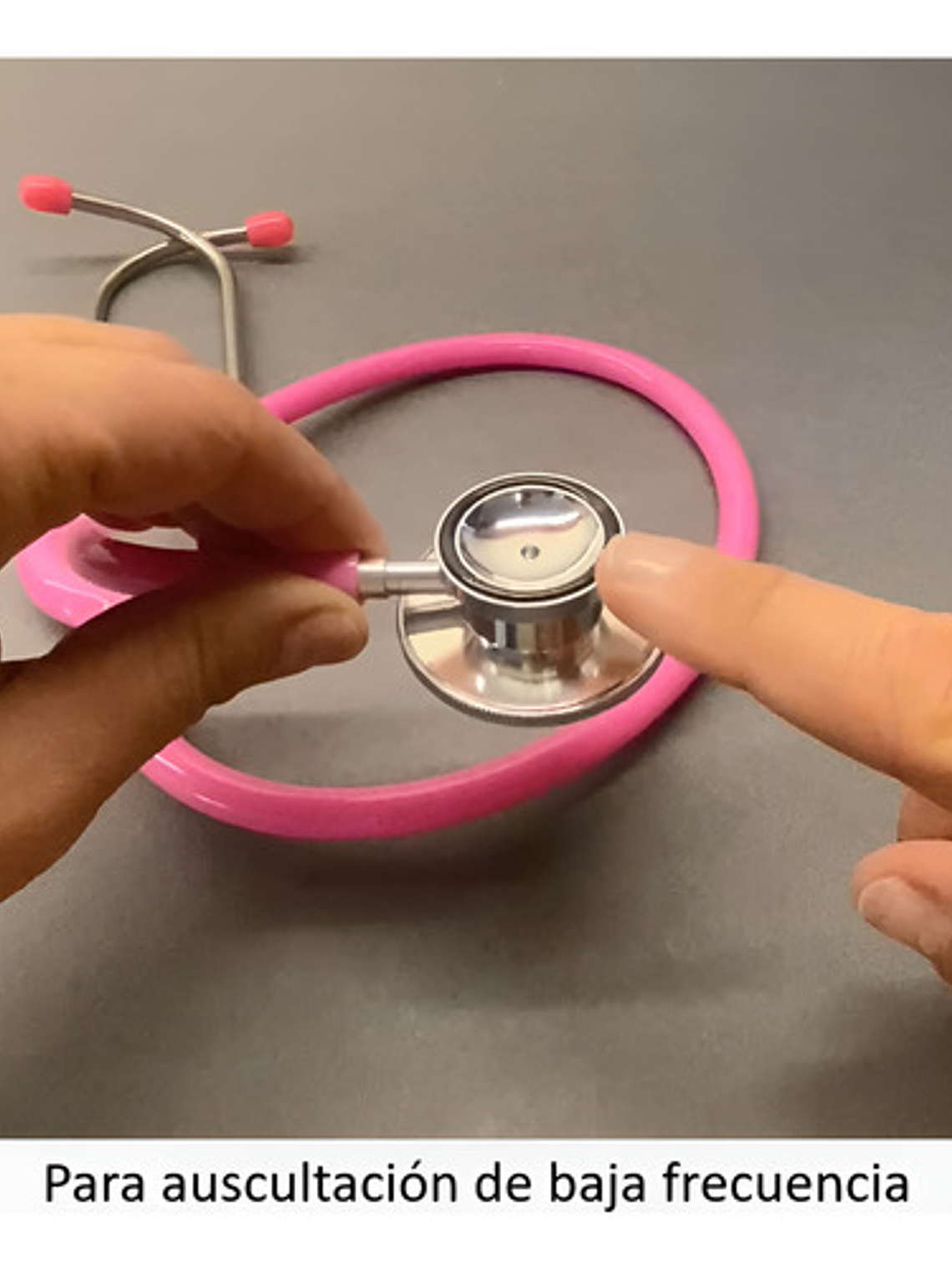 Fonendoscopio Doble Campana Rosado Estetoscopio 6