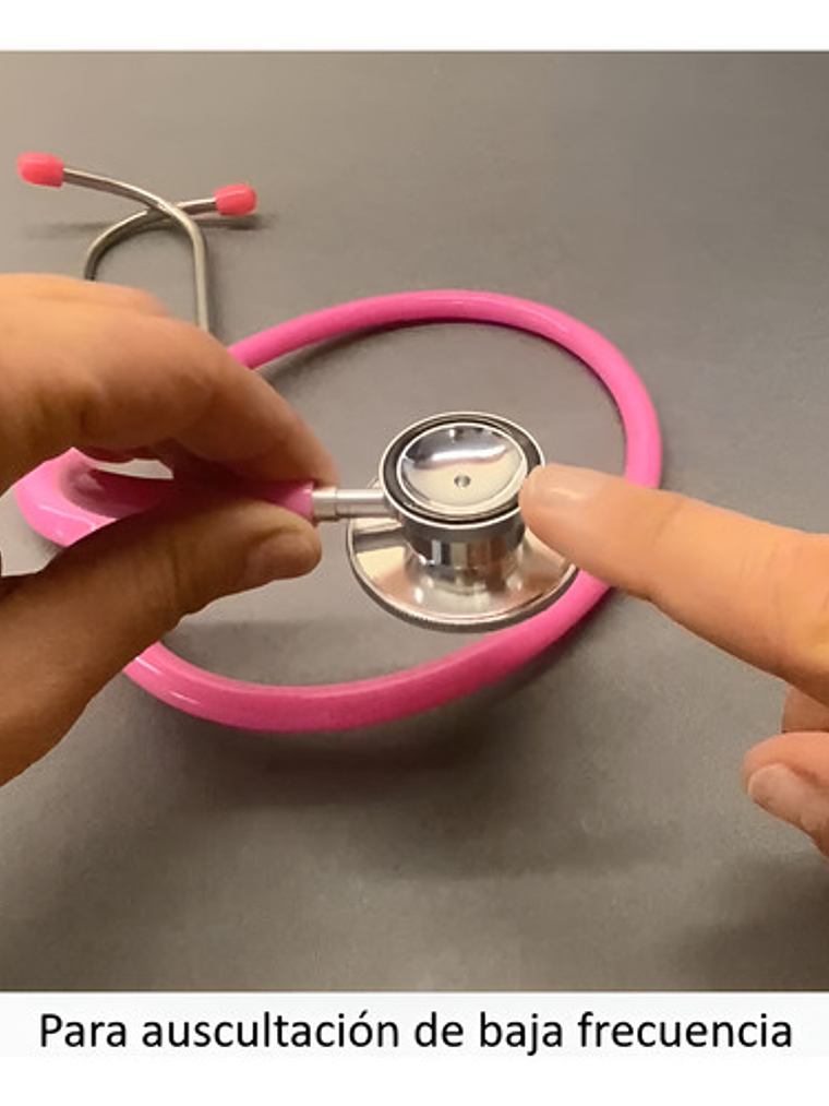Fonendoscopio Doble Campana Rosado Estetoscopio 6