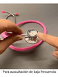 Fonendoscopio Doble Campana Rosado Estetoscopio - Miniatura 6
