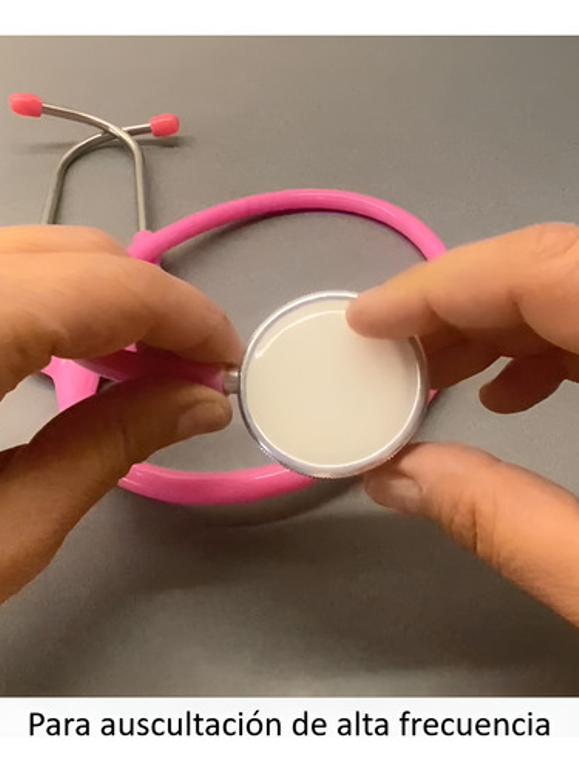 Fonendoscopio Doble Campana Rosado Estetoscopio 7