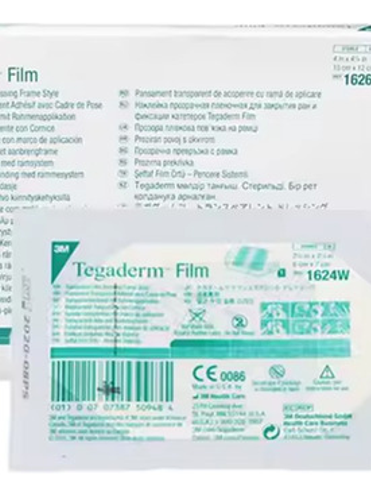 Tegaderm Film 3m 1626w Transparente  10x12 Cm Pack 10 Unids 2