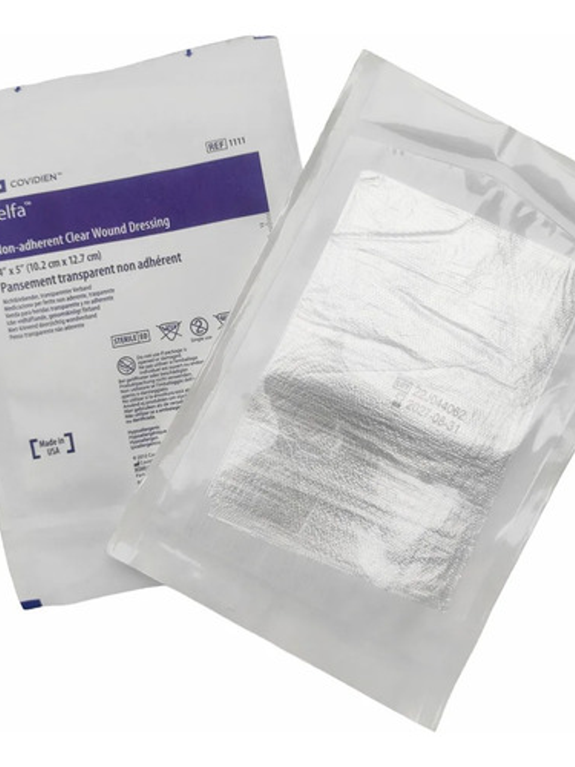 Gasa Hidrófila Covidien Telfa 10.2cm X 12.7cm 1