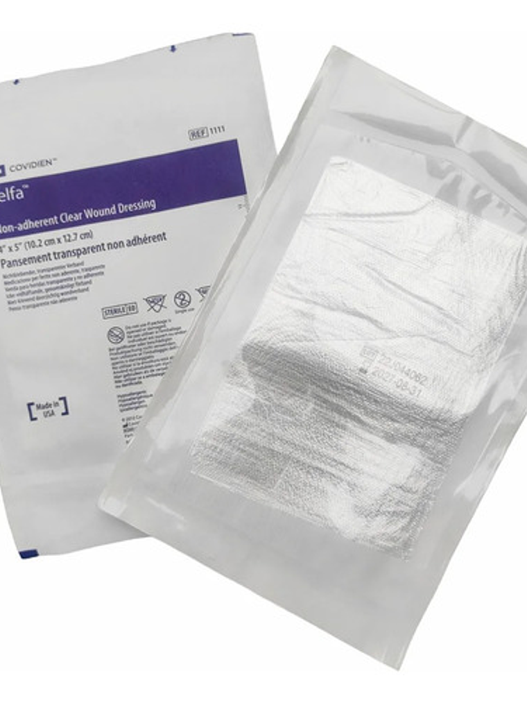 Gasa Hidrófila Covidien Telfa 10.2cm X 12.7cm 1
