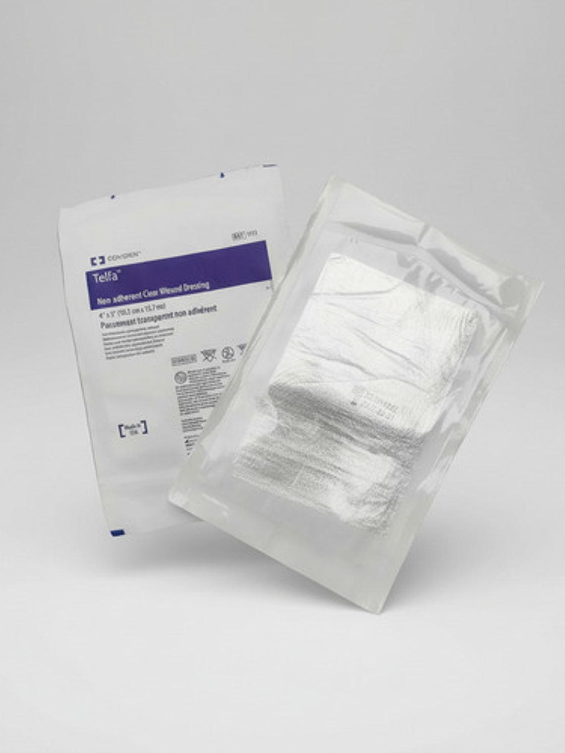 Gasa Hidrófila Covidien Telfa 10.2cm X 12.7cm 3