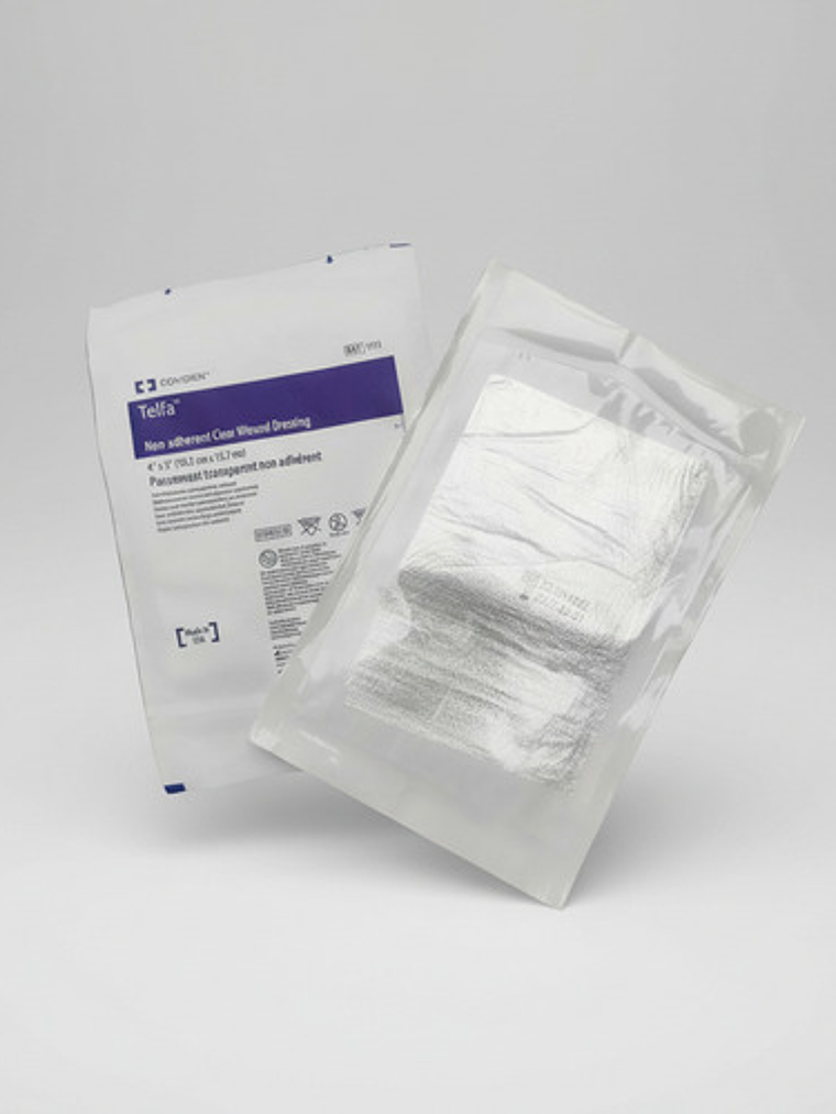 Gasa Hidrófila Covidien Telfa 10.2cm X 12.7cm 3