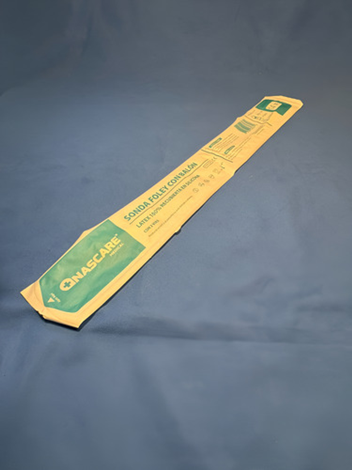 Sonda Foley Con Balón 14 Fr 2 Vías 100% Siliconada Caja X 10 6