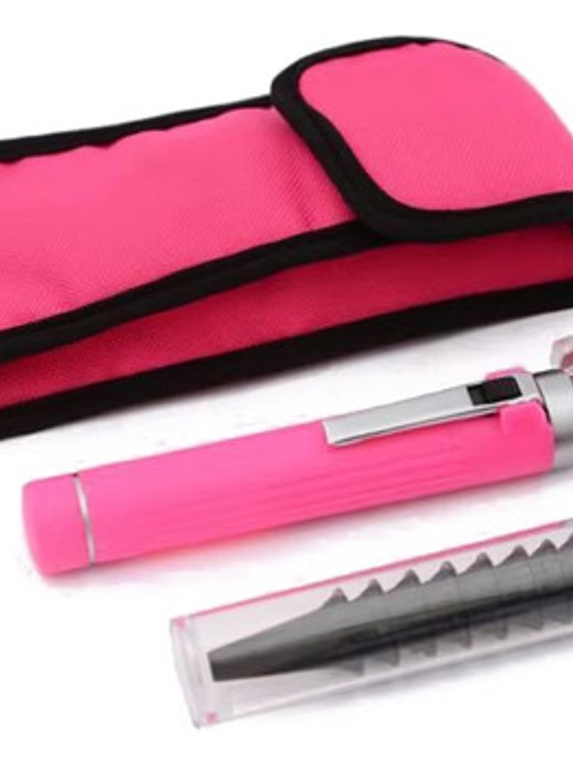 Otoscopio Led Optica + 10 Conos Medico Reflejo Examen Rosado 1