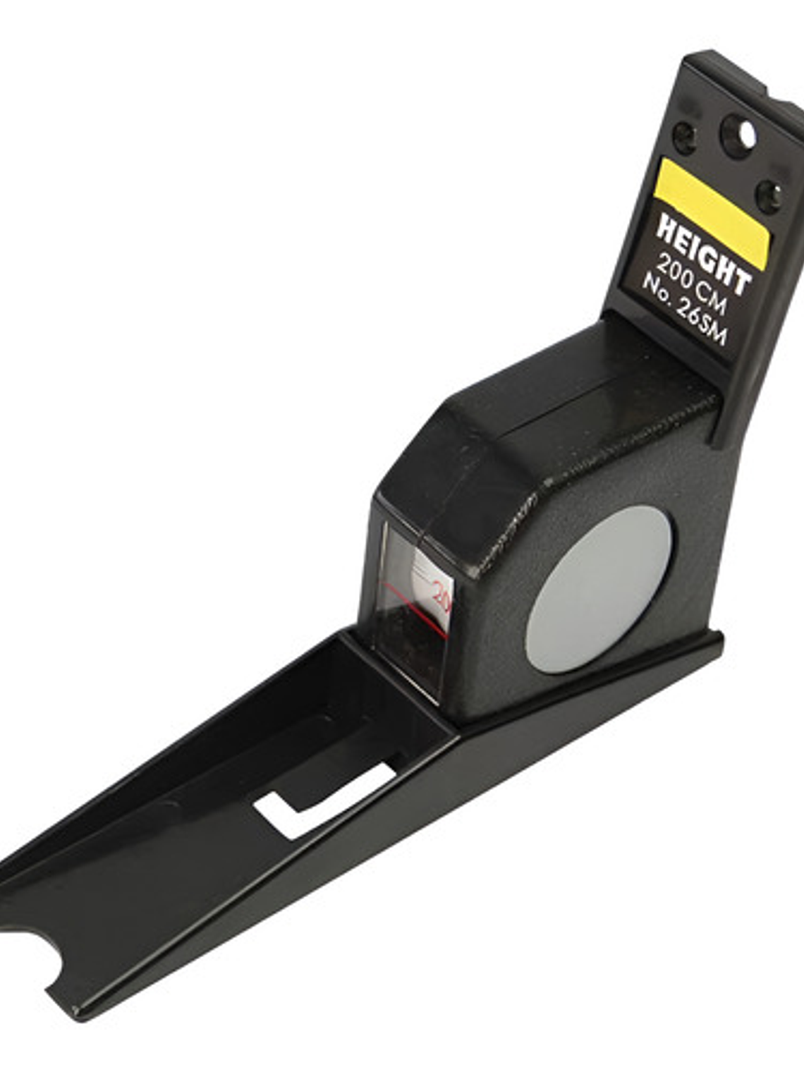 Tallímetro De Pared Negro /medidor Altura Estadiómetro 2 Mts 1