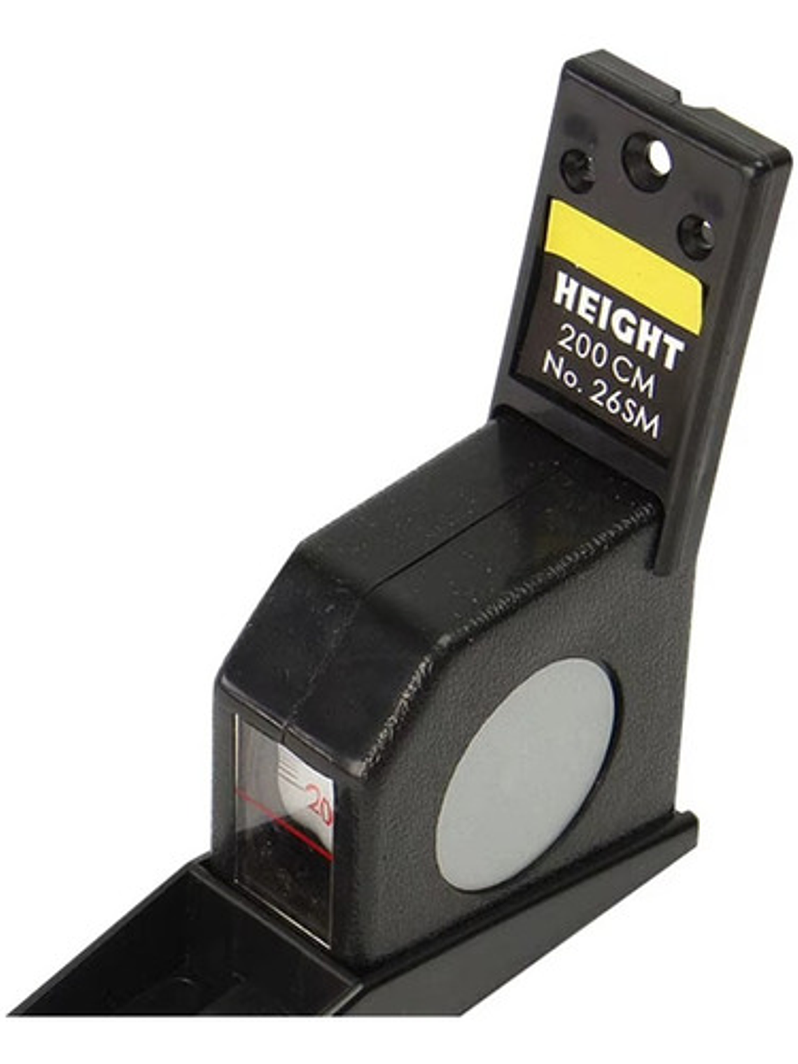 Tallímetro De Pared Negro /medidor Altura Estadiómetro 2 Mts 4