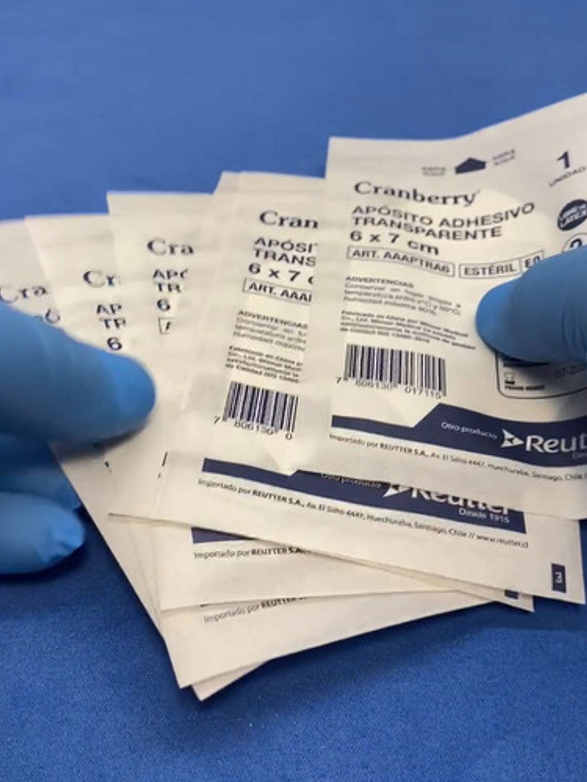 Apósito Adhesivo Transparente Cranberry 6x7 Cm X 50 Unids 5