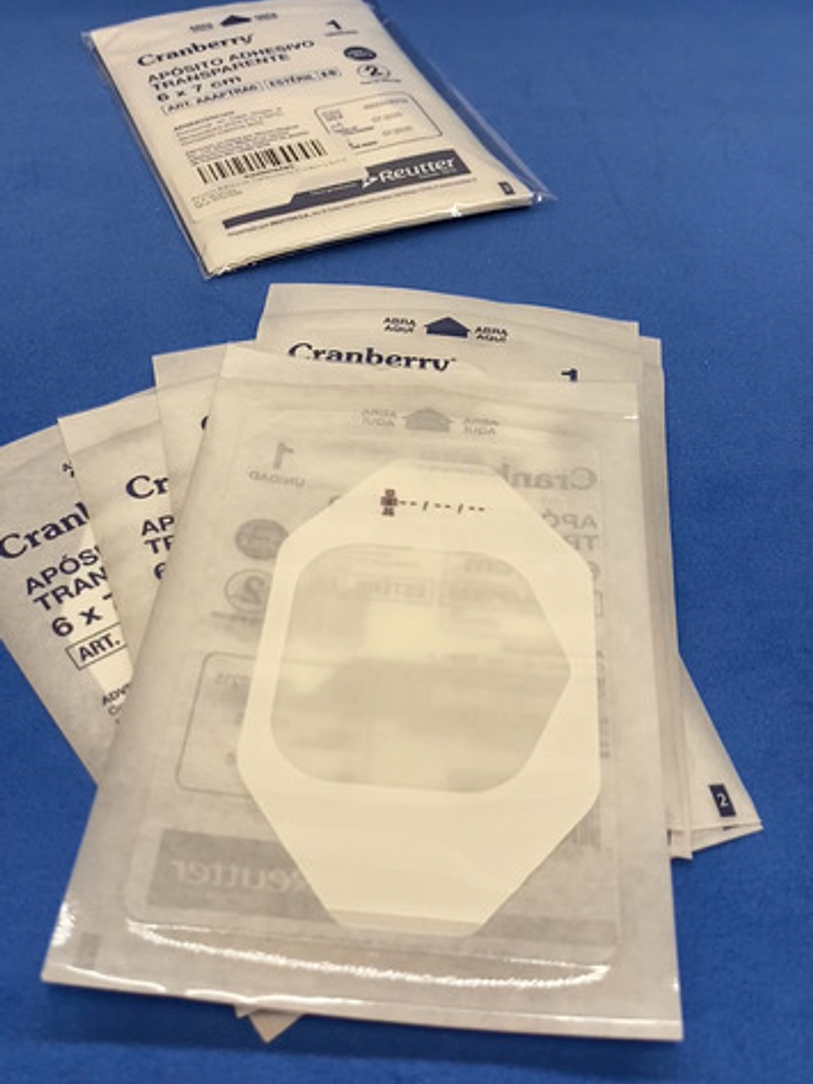 Apósito Adhesivo Transparente Cranberry 6x7 Cm X 50 Unids 6