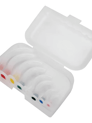 Set De Cánulas Orofaríngeas Mayo / Guedel - 8 Unids En Caja