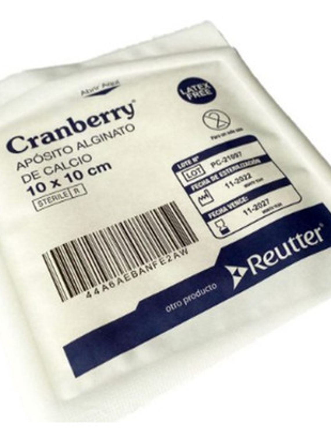 Apósito Alginato De Calcio 10x10 Cm Caja 10 Unidades 2