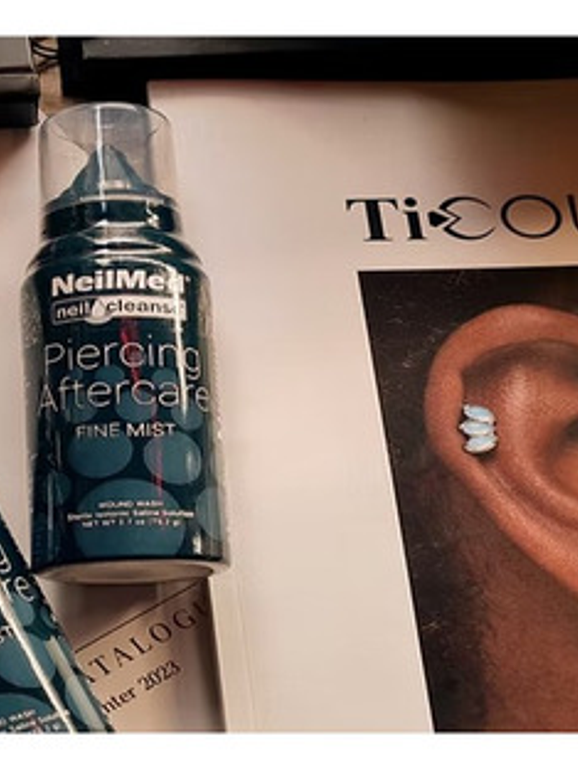 Neilmed Piercing Aftercare Spray Salino 75ml Azul Oscuro 4