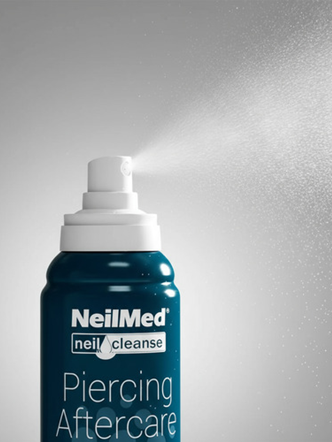 Neilmed Piercing Aftercare Spray Salino 75ml Azul Oscuro 6