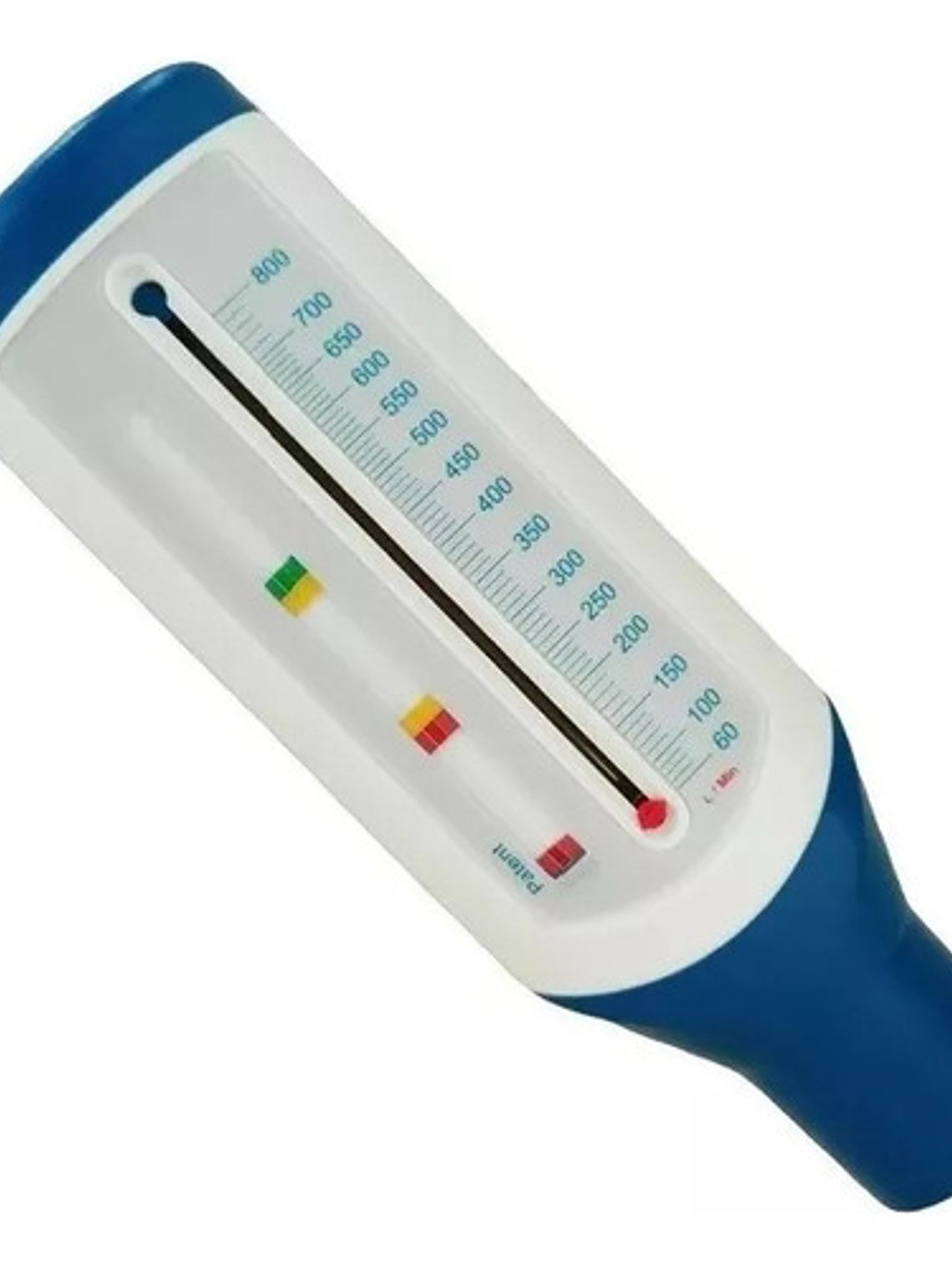 Flujómetro Tipo Mini Wright Control Asma Adulto 60-800 L/min 5