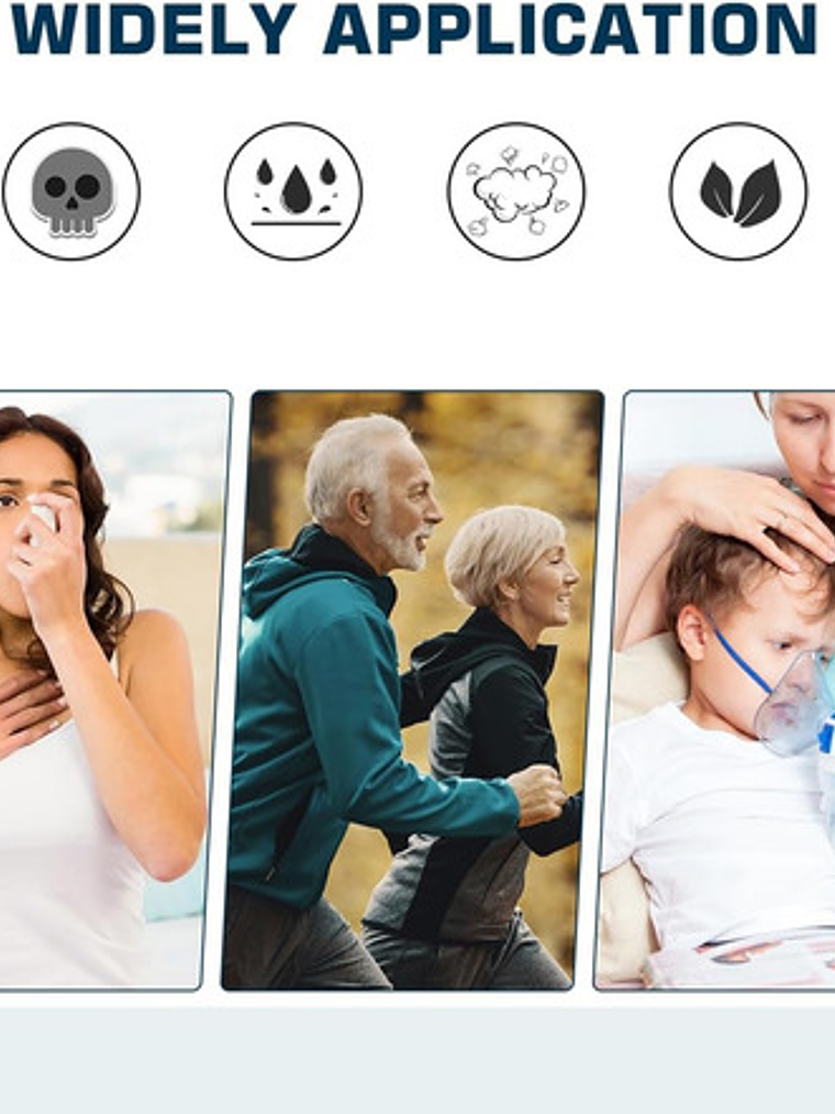 Flujómetro Tipo Mini Wright Control Asma Adulto 60-800 L/min 7