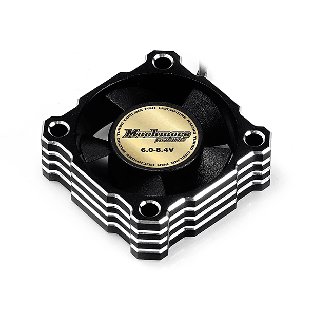 Muchmore Racing Aluminum Turbo Cooling Fan 30x30x10mm for Motor & ESC 2