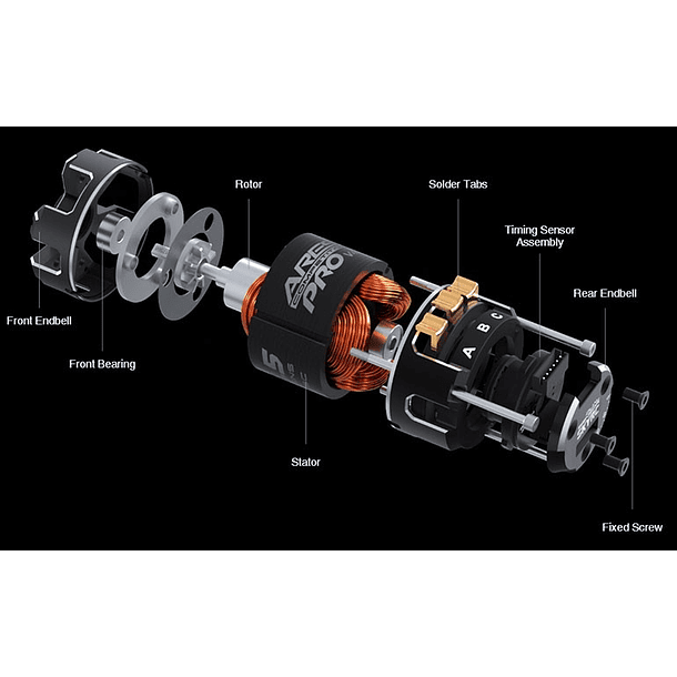 SKYRC Ares Pro V4 8.5T Brushless Motor 3