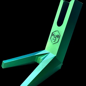 SOPORTE DE PISO - EFECTO METÁLICO TORNASOLADO