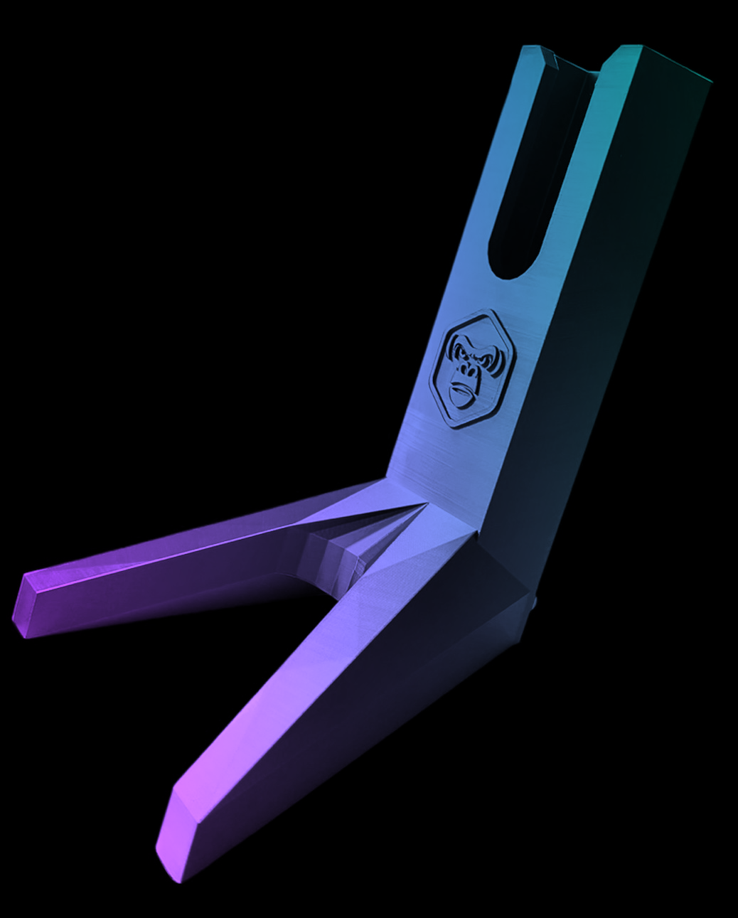 SOPORTE DE PISO - EFECTO METÁLICO TORNASOLADO 4