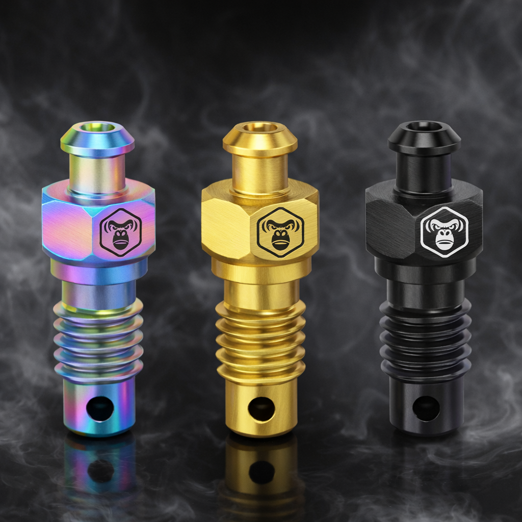 PUNTERA DE PURGA EN TITANO-MORDAZA X 1un 1