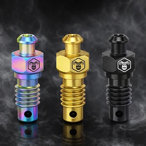 PUNTERA DE PURGA EN TITANO-MORDAZA X 1un