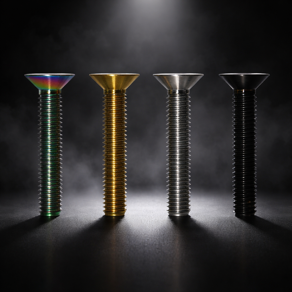 TORNILLO DE TITANIO M6x30 PARA DIRECCIÓN DE BICICLETA | Headset Top Cap 1