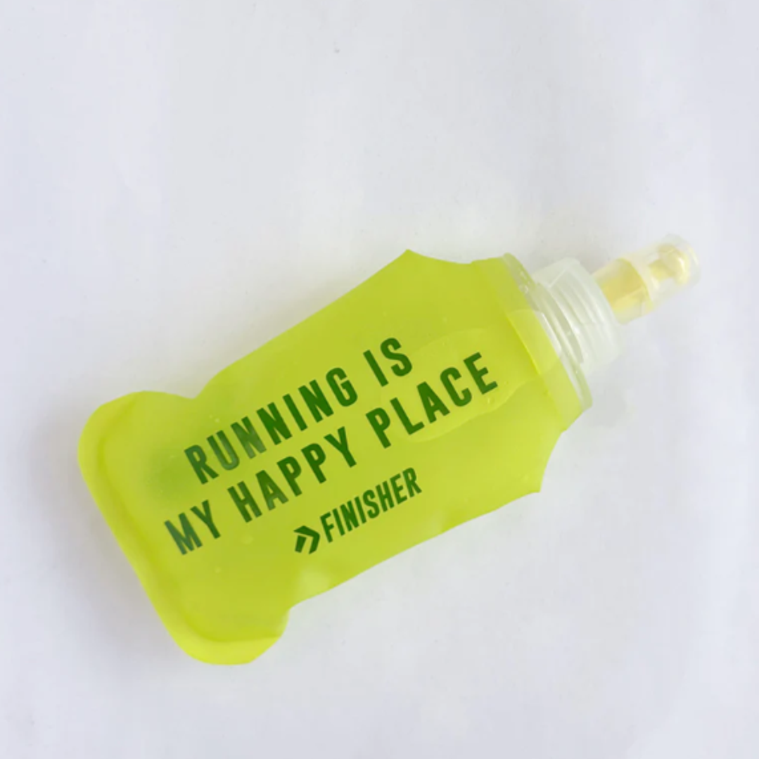 Botella Soft Flask Finisher 250cc Verde Limón 2