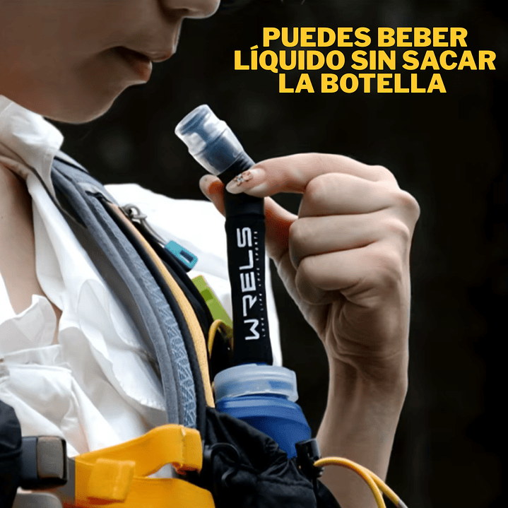 Botella Soft Flask Wrels con Bombilla 500ml 6