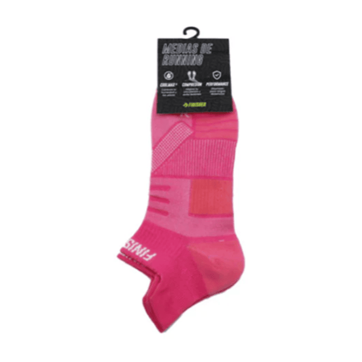 Calcetín de Running con Compresión Finisher Performance – Ankle Fucsia 5