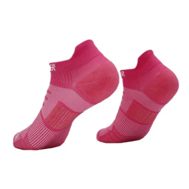 Calcetín de Running con Compresión Finisher Performance – Ankle Fucsia 2