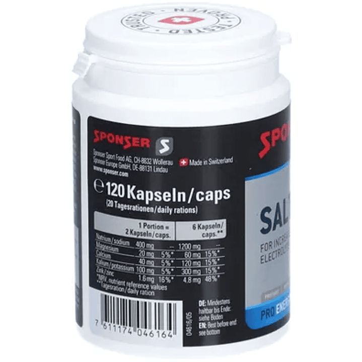 Pastillas de Sal 120 Capsulas 2