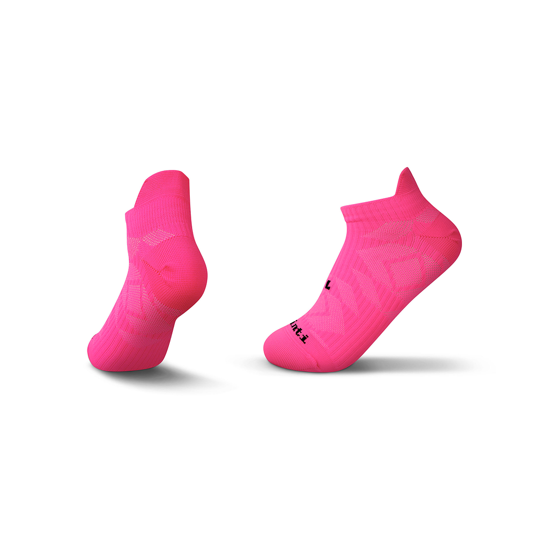 Calcetines Deportivos Cortos Fucsia Flúor Q'inti 1